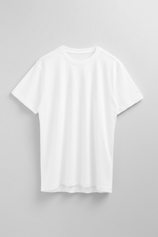 Essential White Casual Tee