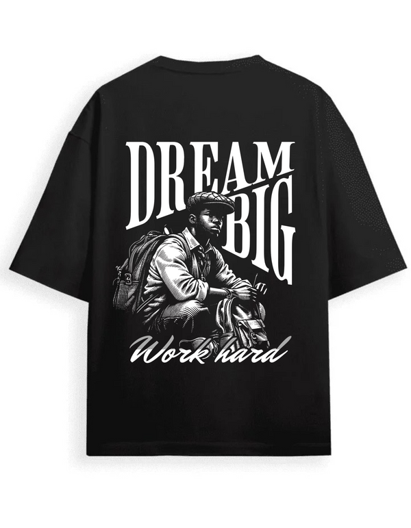 Big Dream Oversized T Shirt Streetwear | Graphic Tees for Men & Women | GenZ Fashion Streetfashion Clothes