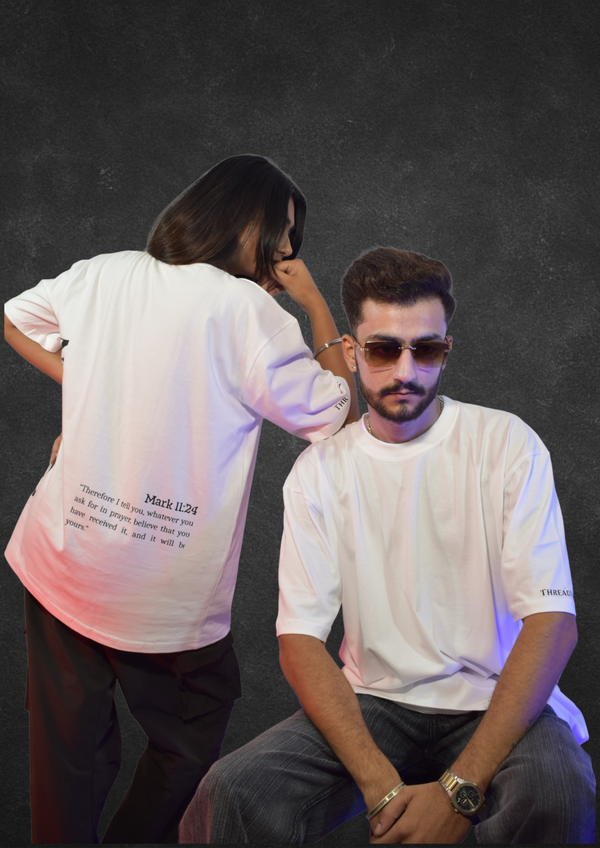 God plan Oversized T Shirt – Streetwear Graphic Tee for Men & Women | GenZ Fashion