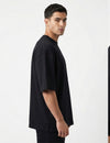 Urban Fit Oversized Black T-Shirt – 240 GSM