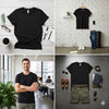 "Effortless. Timeless. Bold — our casual black tee brings a clean, minimal look you can wear anywhere. Made with premium cotton for all-day comfort and a perfect relaxed fit."